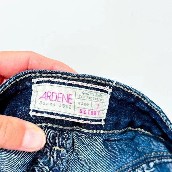 ARDENE Dark  blue washed jeans - Picture 4 of 10